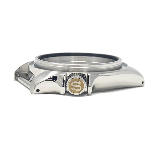 Polished with Gold Infill Crown SRP Turtle for SKX007