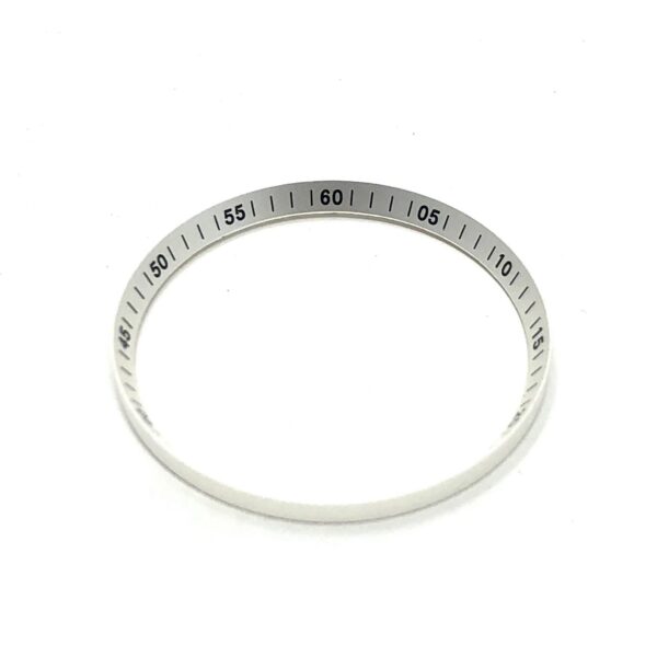 Black Markers with Silver Finish Chapter Ring Case Type for SKX007 SRPD