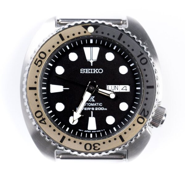 Grey & Bronze Turtle Flat Insert for Seiko 5