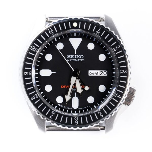 Black Flat Bezel Insert for SKX007 SRPD