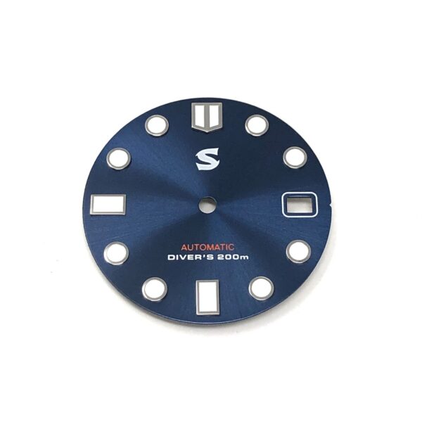 Seiko Blue Sunburst Dial – 28.5mm