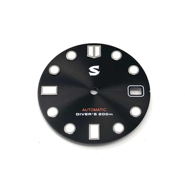 Seiko Black Sunburst Dial – 28.5mm