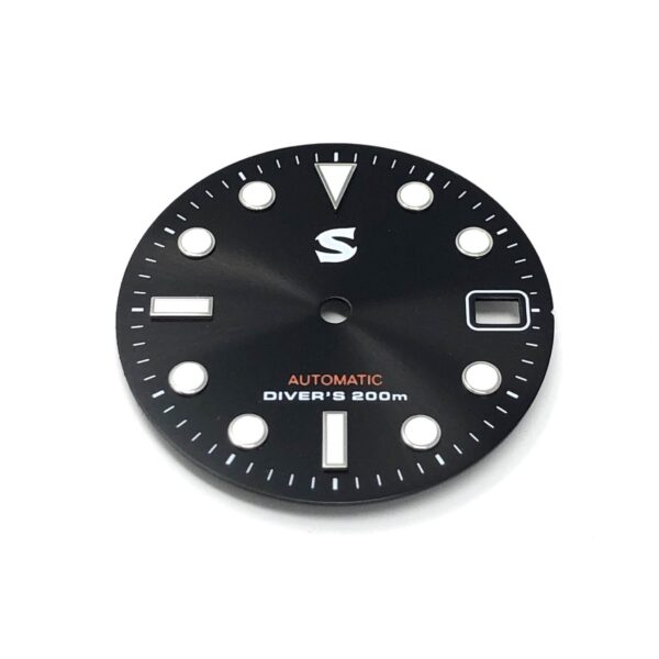 Seiko Black Sunburst Dial – 28.5mm