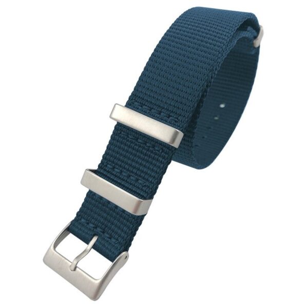 Dark Blue Nato Strap in Nylon - 20mm, 22mm