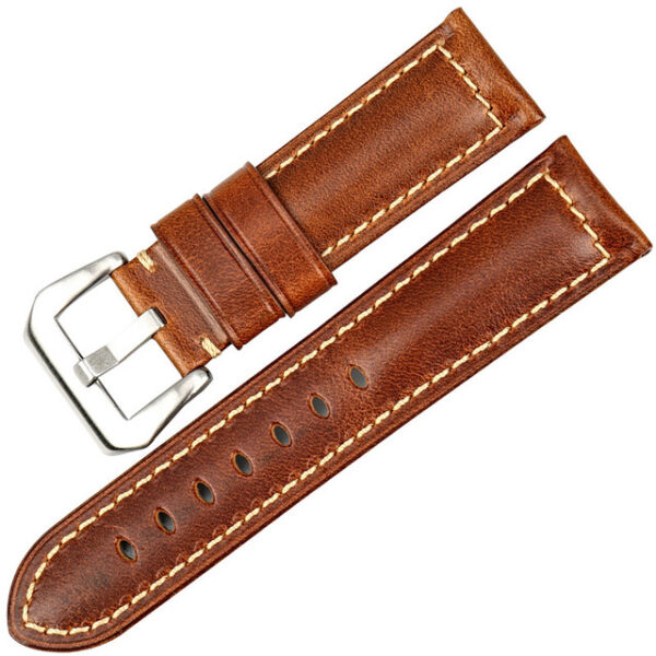 Distressed Light Brown Strap Luminor & Marina Mod
