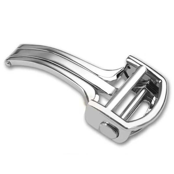New Stainless Steel Clasp Buckle for Seiko Mods Tank, Santos, Ballon Bleu,Pasha, Ronde, Tortue...