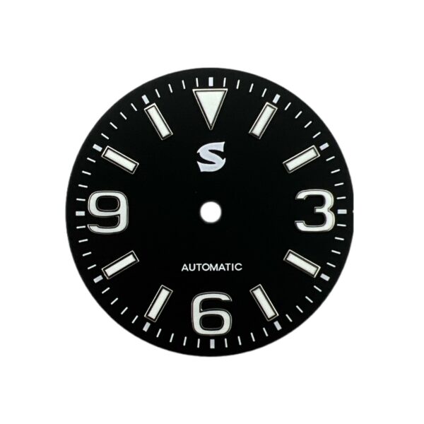 Black Seiko Explorer Style Dial