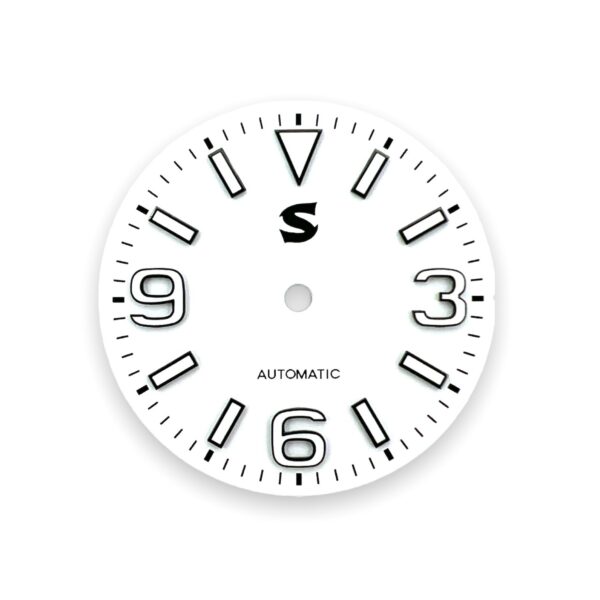 White Seiko Explorer Style Dial