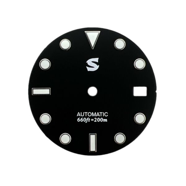 Black Seiko Sub Style Dial