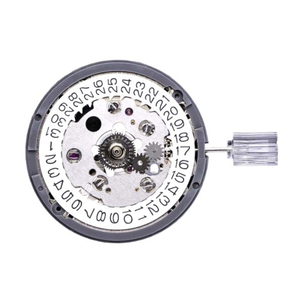 White Date Regulated NH34 NH34A GMT Automatic Watch Movement for Seiko (SII/TMI)