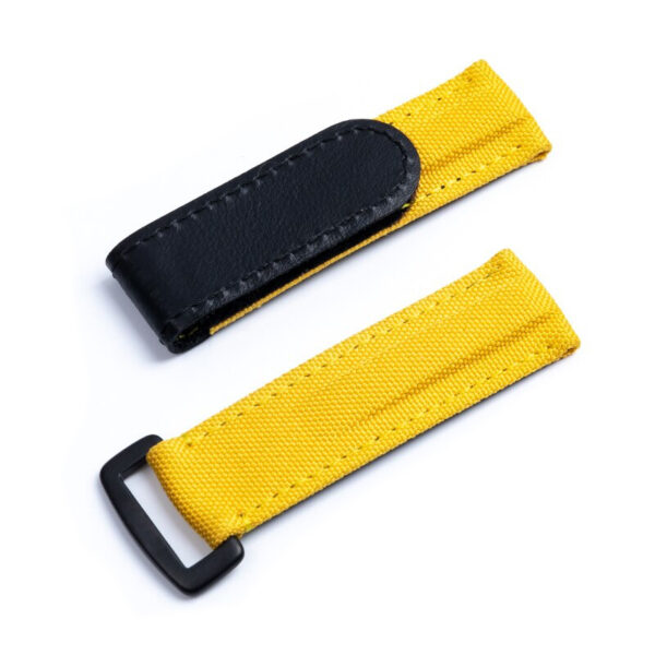 Yellow Strap Bracelet for Seiko Mod Submariner, Daytona, GMT in Nylon – 20mm