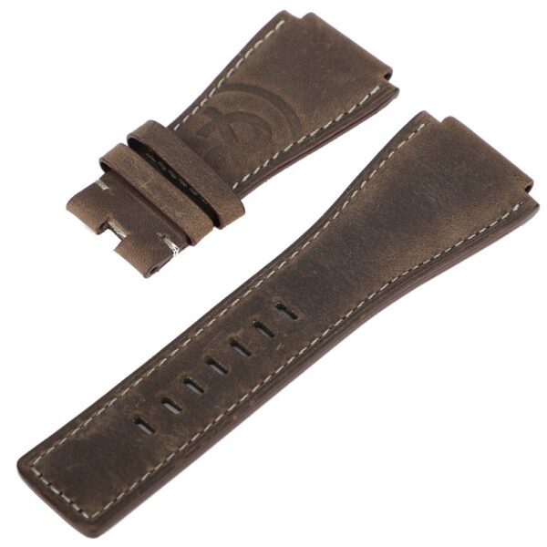 Brown Horseback Vintage Leather Strap for BR01 & BR03 Mod