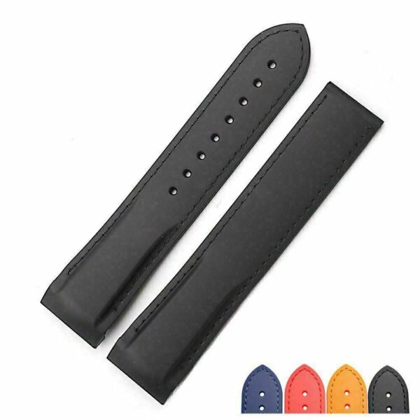 Black Strap Bracelet for Seamaster Mod Rubber band