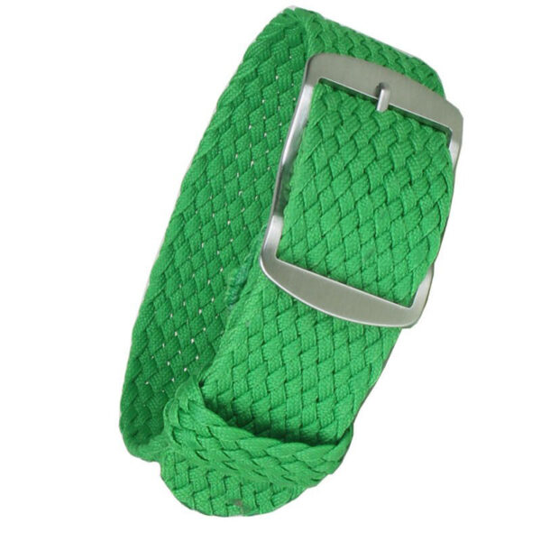Green Strap Bracelet PERLON NATO - 3 Sizes