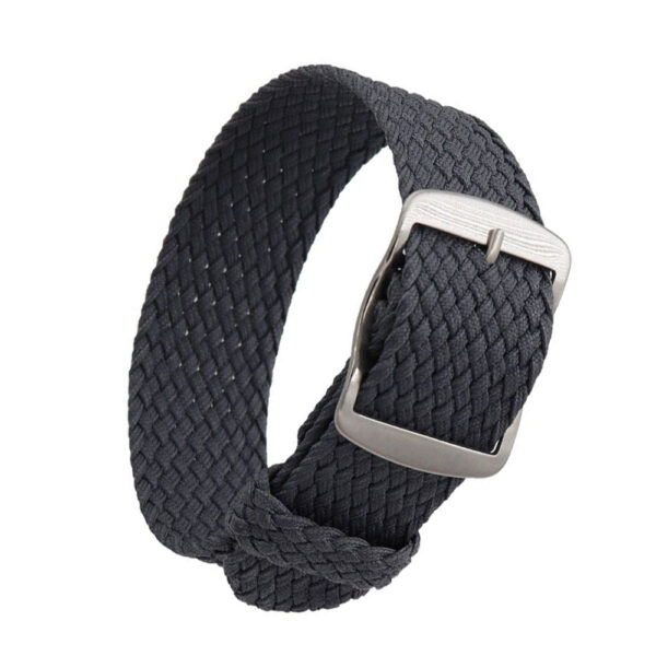 Grey Strap Bracelet PERLON NATO - 3 Sizes