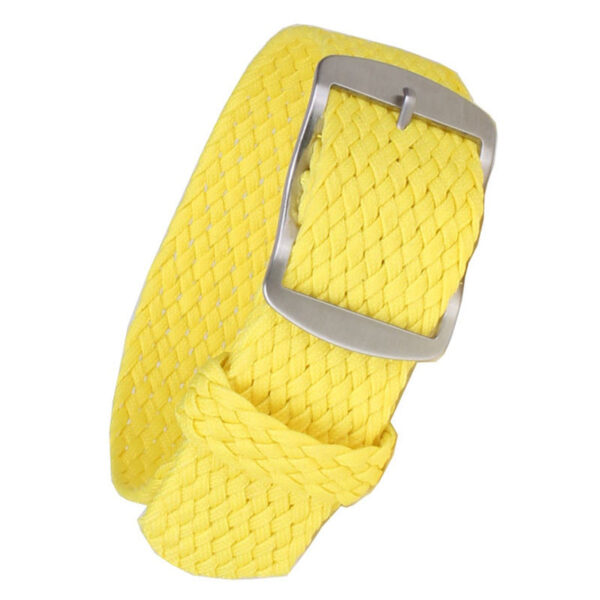 Yellow Strap Bracelet PERLON NATO - 3 Sizes