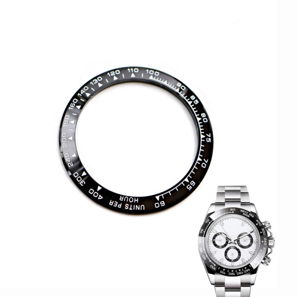 Black & White Bezel for Seiko Mods Daytona