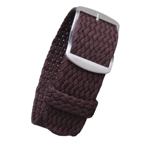 Brown Strap Bracelet PERLON NATO - 3 Sizes