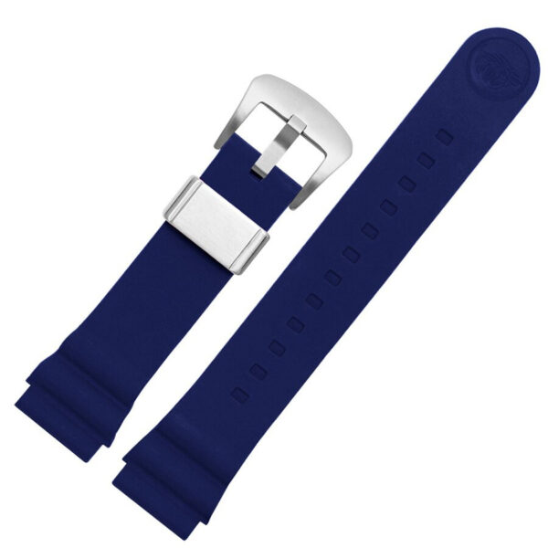 Blue Strap for Seiko Prospex, Marinemaster, SKX007  20,22mm In Rubber