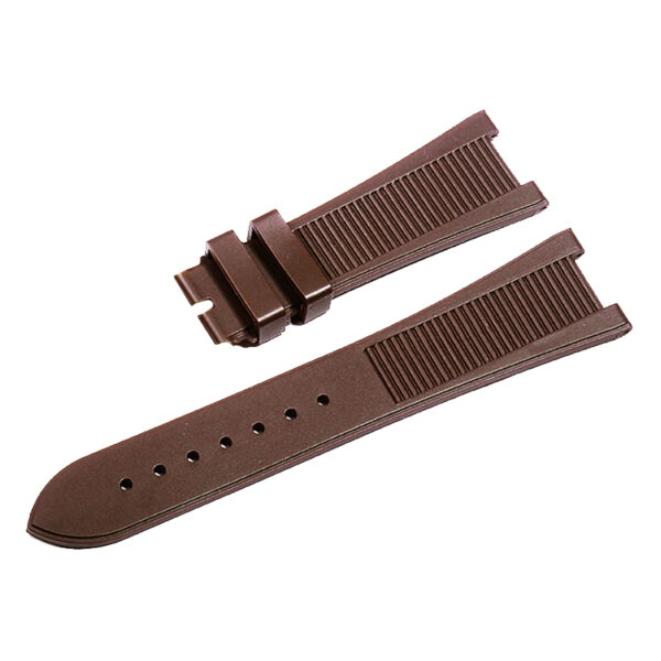 Brown Rubber Strap for Nautilus Mod