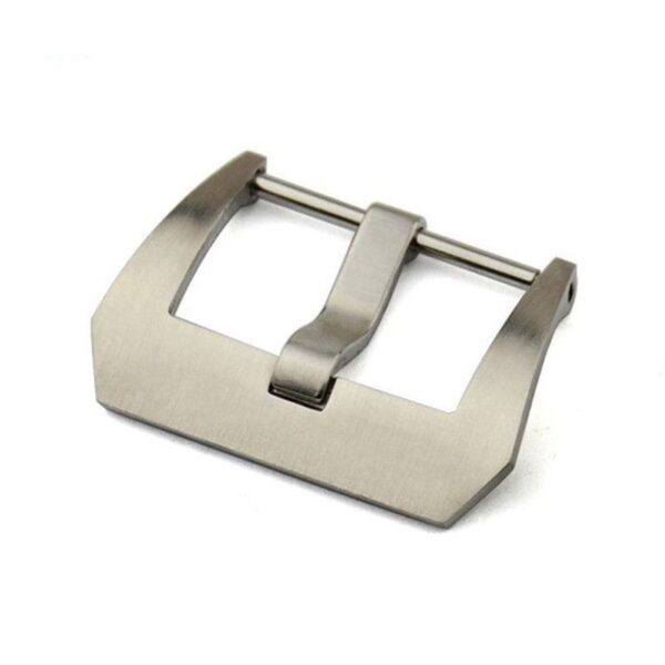Brushed Stainless Steel Pin Buckle for Seiko Mods Luminor, Marina, Submersible...