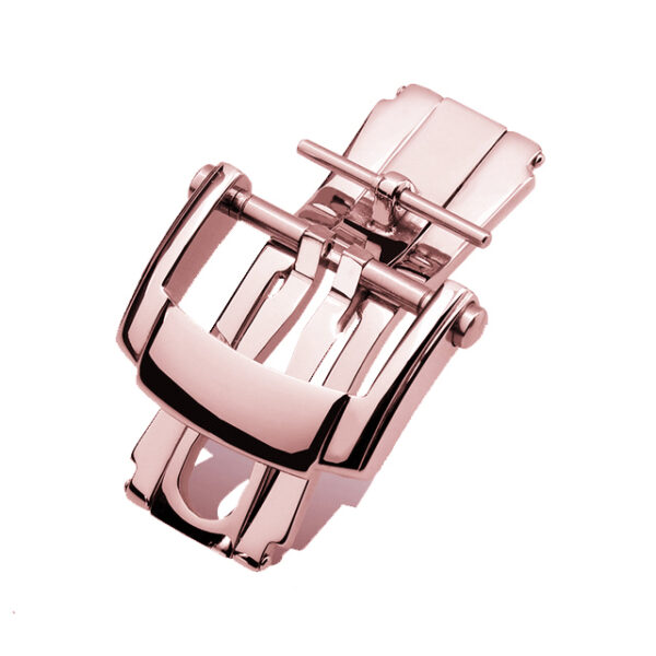 Rose Gold Clasp Buckle For Seiko Mods Nautilus - Stainless Steel