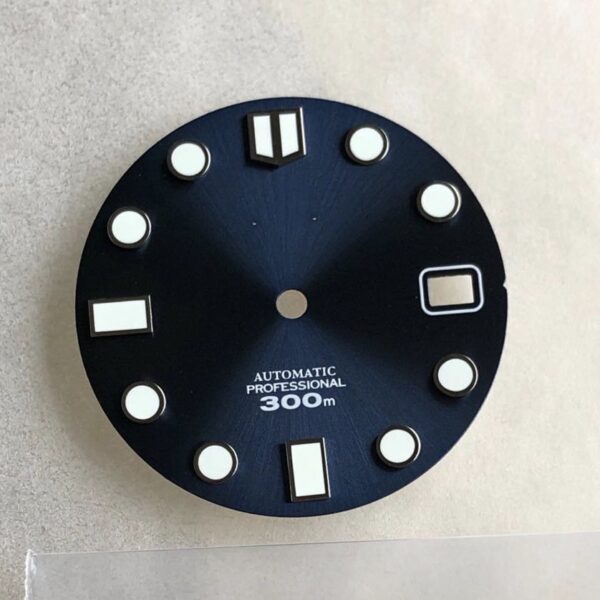 Dark Blue Sunburst Seiko Dial – 28.5mm