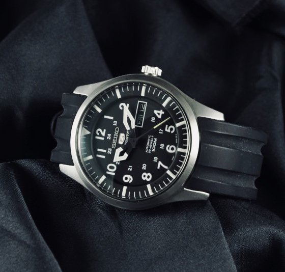 CT078 – Double Dome Sapphire Crystal – Seiko Military style SNZG+