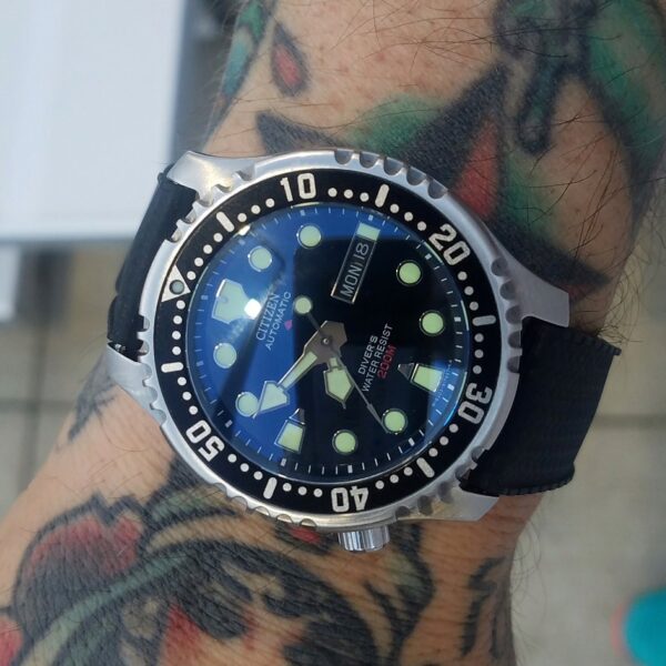 CT100 – Double Dome Sapphire Crystal – Citizen Promaster
