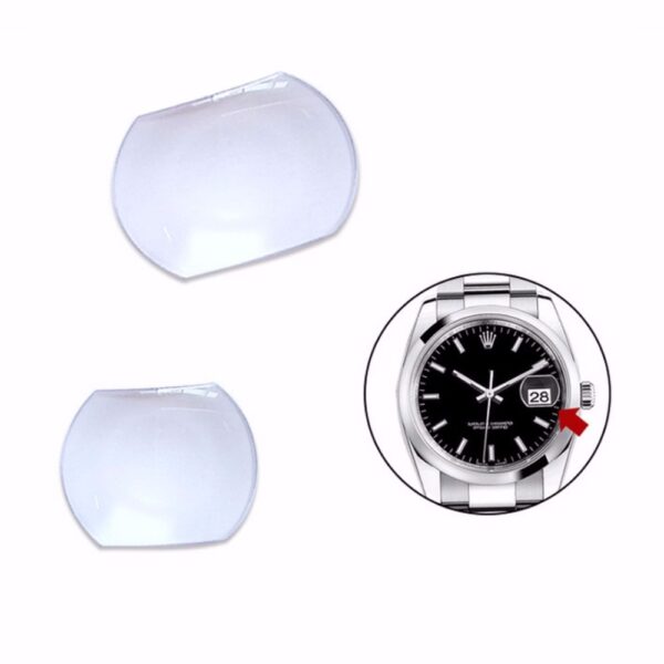 Loupe Cyclope Bulle for Seiko Mods Oyster Date, Datejust Sapphire