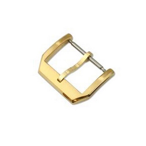 Gold Pin Buckle Seiko Mods Pilot Spitfire, Top Gun 18,20mm