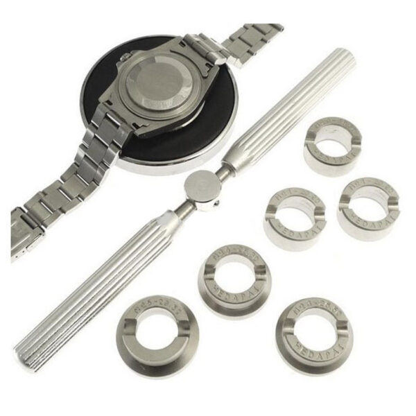 Watchmaker Tools Case Opener for Seiko Mods, Seiko Mods 6 Sizes Stainless Steel