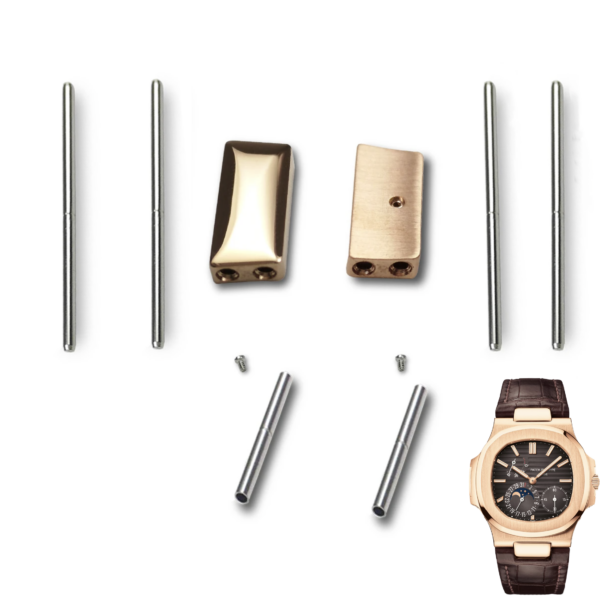 Rose Gold Conversion Kit For Seiko Mods Nautilus - Stainless Steel