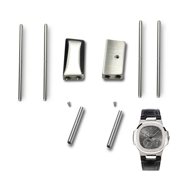 Silver Conversion Kit For Seiko Mods Nautilus - Stainless Steel