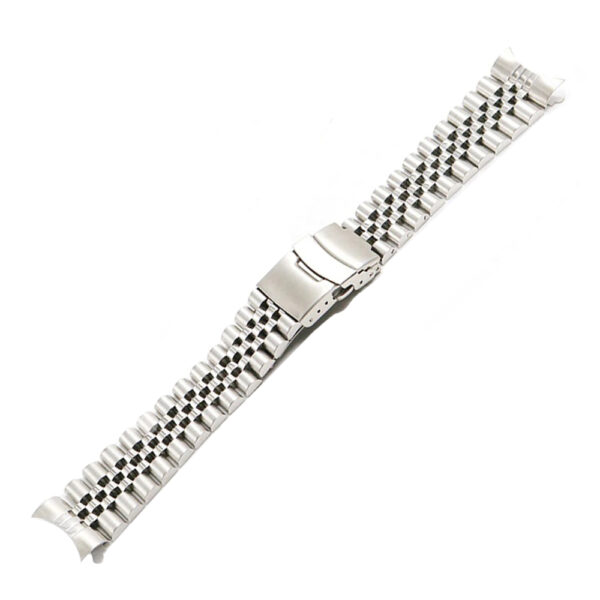 Silver Jubilee Strap Bracelet for Seiko 20,22mm In Stainless Steel