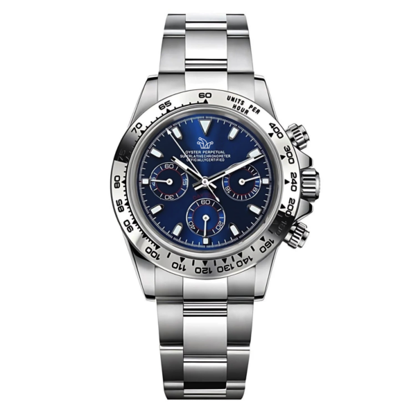 Seiko Mod Blue Daytona – Custom VK63 Watch