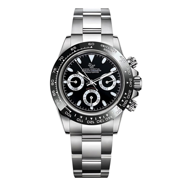 Black Seiko Mod Daytona – Custom VK63 Watch