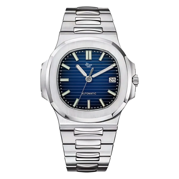 Blue Seiko Mod Nautilus – Custom NH35 Automatic Watch